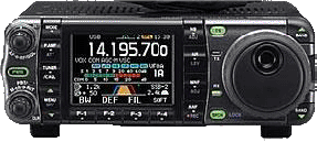 IC-7000 Display