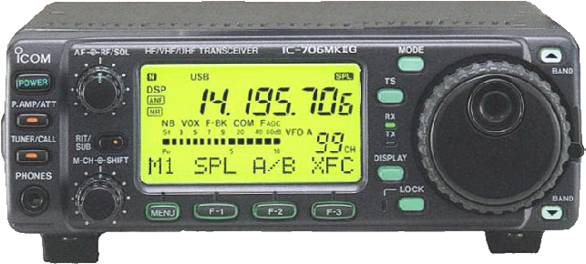 ICOM IC-706 MKIIG All Mode Transceiver Good Cond. From Japan FCC  AFJIC-706MK2G | eBay
